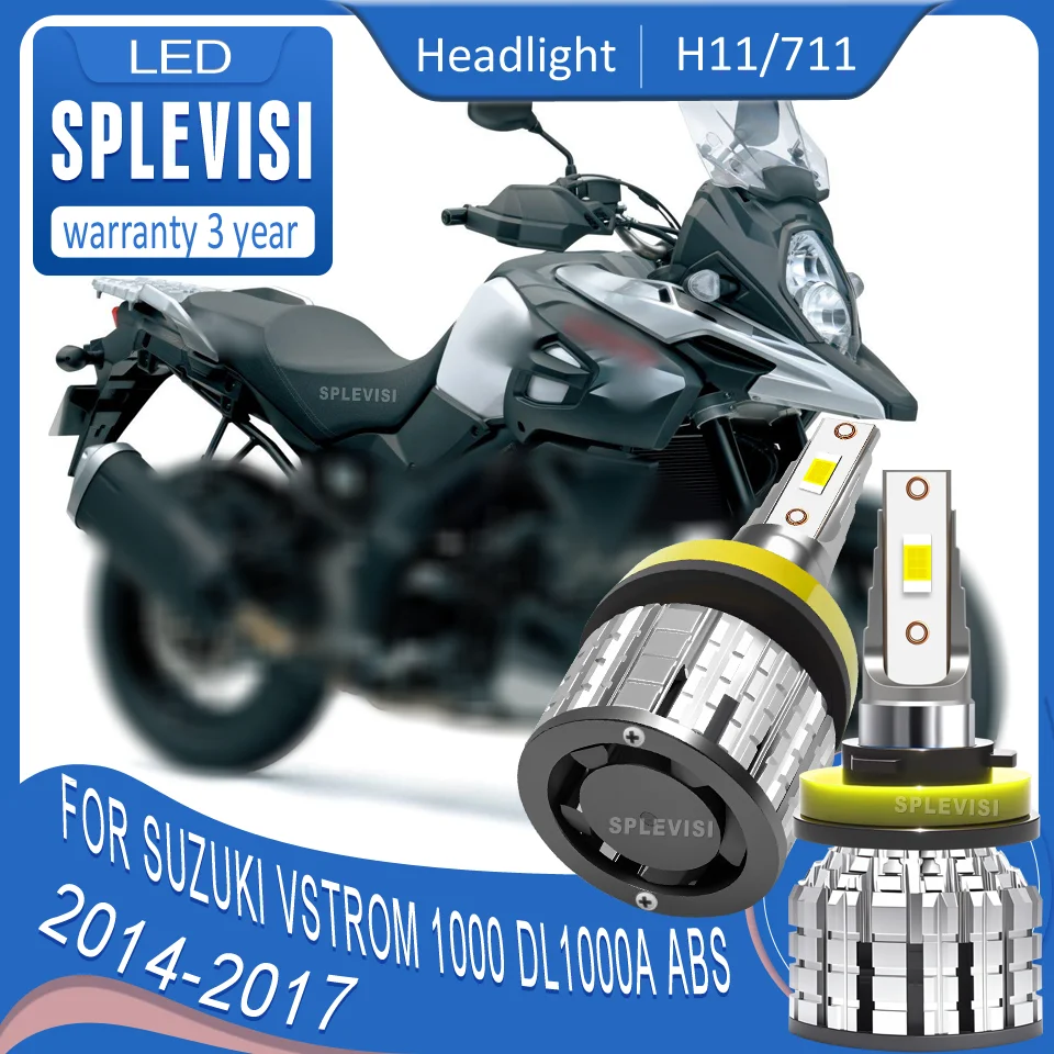 

Plug and Play Energy Saving Instant Start No Delay motorcycle Headlight For Suzuki Vstrom 1000 DL1000A ABS 2014 2015 2016 2017