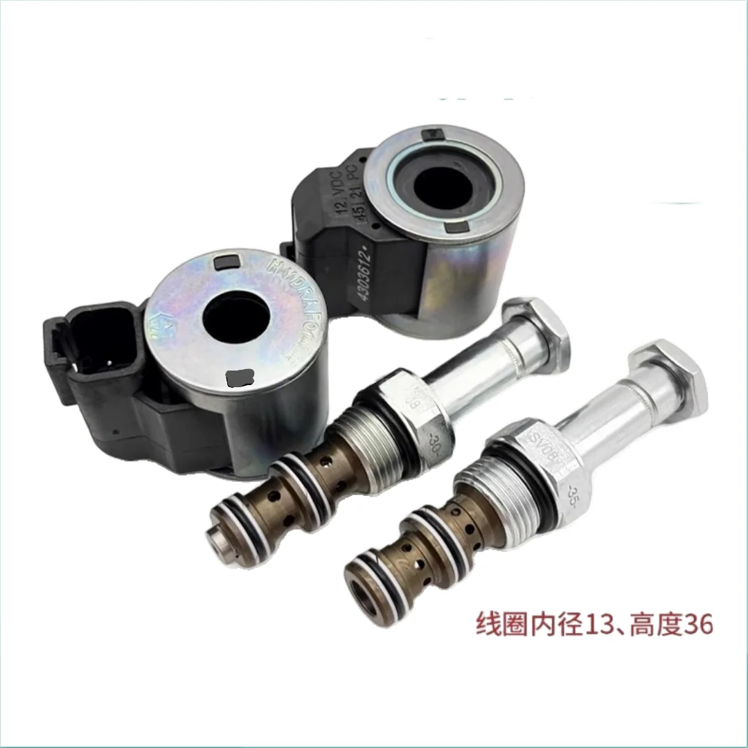 

Подходит для экскаваторов LiuGong 906, 908, 915, 920, 922. Катушка электромагнитного клапана и катушка. Номер детали: 4303612, 4303624.