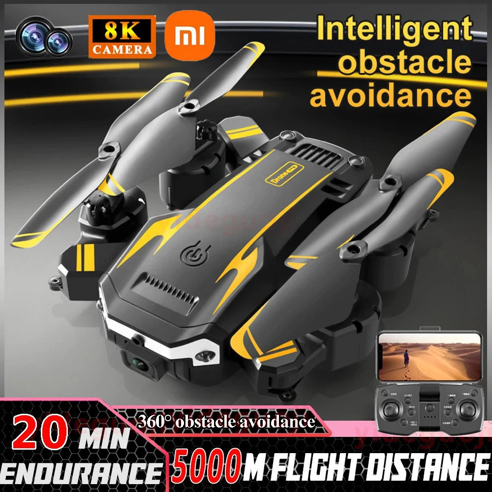 XIAOMI G6 Proesssional Unmanned Aerial Vehicle 5G 8K HD Dual Camera Aerial Drone GPS Foldable Quadcopter WIFI RC Helicopter UAV