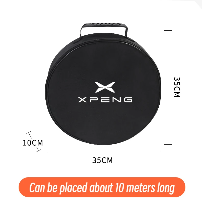 Per XPENG Series Car Charge Cable Storage Box Car Trunk Storage Bag per XPENG X9 G9 P7 P7i G6 P5 G3i impermeabile Stowing Tidying