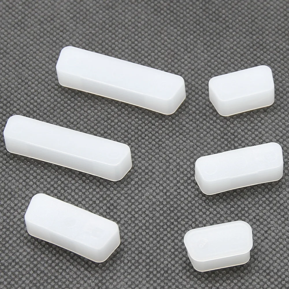 

VGA DB9 DB15 DB25 Serial Port Parallel Port Connector Protective Cover White Plastic Computer Connector Protective Case 10Pcs