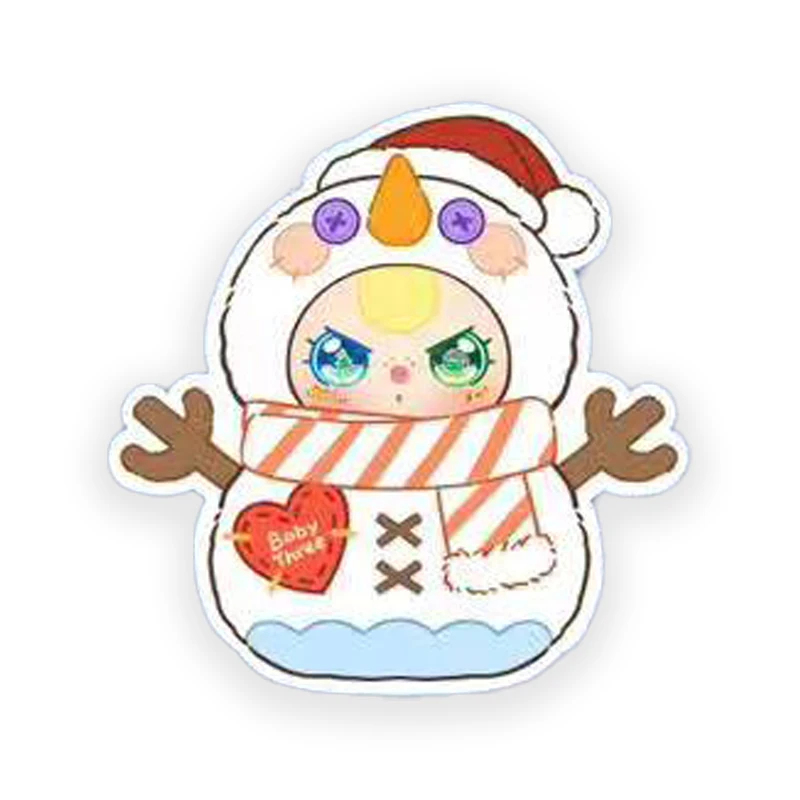 赤ちゃんのための本物のブラインドボックス,クリスマスシリーズ,かわいいビニール人形,ミステリーボックス,コレクションギフト,3メリークリスマス,400%,新しい