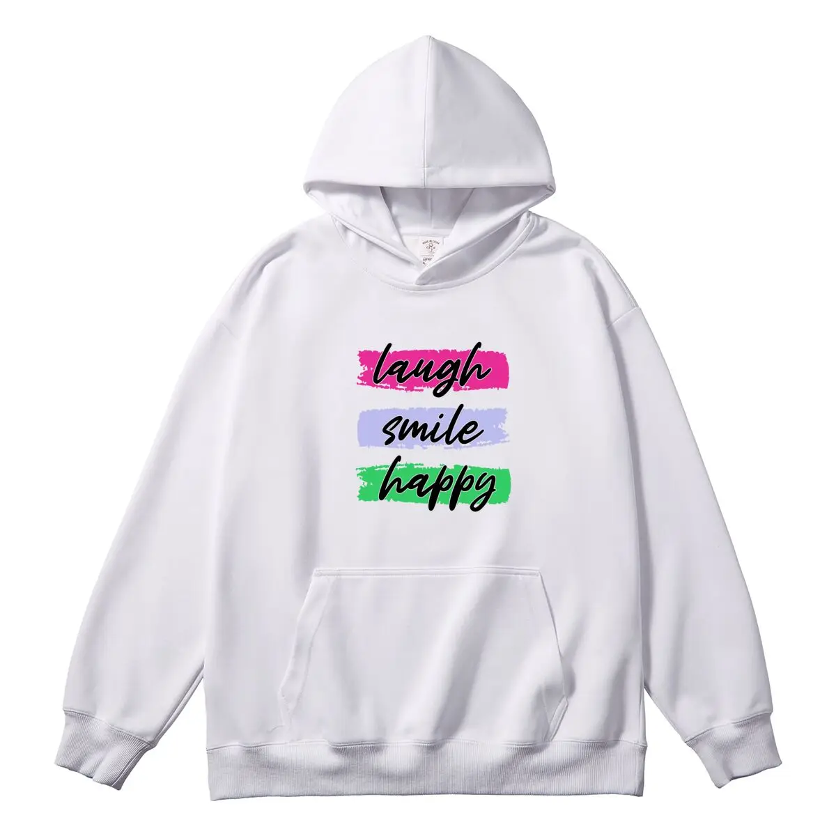 متعدد الألوان المتضخم المرأة هوديس جديد الجرافيك المطبوعة البلوز الإناث الكلاسيكية قناع السترة الخريف ملابس رياضية سميكة