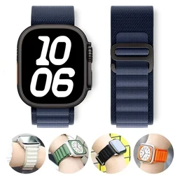 Alpine loop Strap for Apple watch Ultra 2 Band 46mm 40mm 45mm 41mm 38mm 42mm 49mm bracelet iWatch series 10 9 8 7 6 5 4 se Bands
