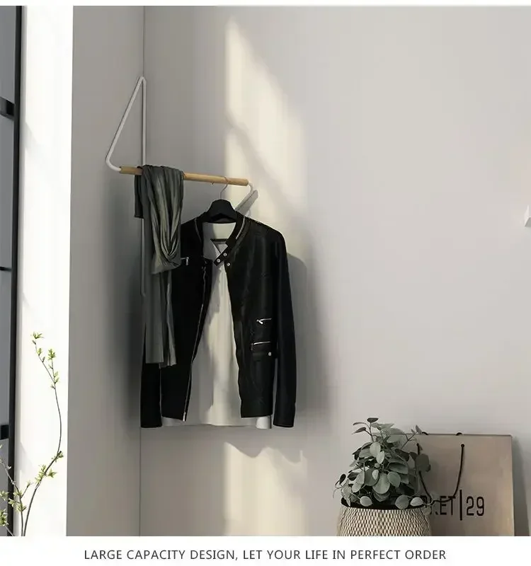 

B Угловая вешалка для одежды, пальто, декоративная стена, мебель для ванной комнаты, креативная вешалка, минималистичный дизайнерский дизайн