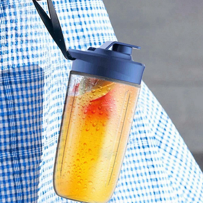 AD24-6 شفرات المحمولة كوب لصنع العصائر عصارة كوب فواكه التلقائي عصارة كهربائية صغيرة خلاط عصائر منتج أغذية