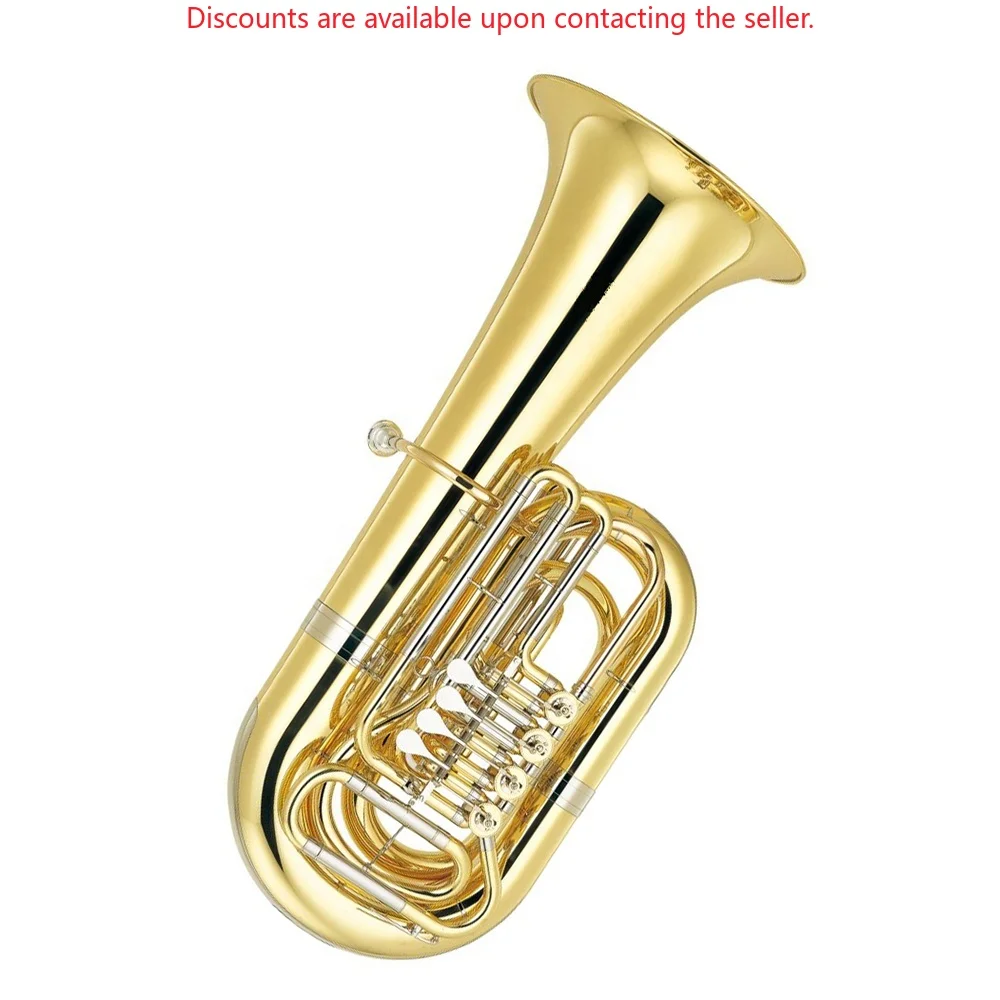 OEM Lacquer Tuba JYTU0749 BB 4 Rotary Pistons Trumpet