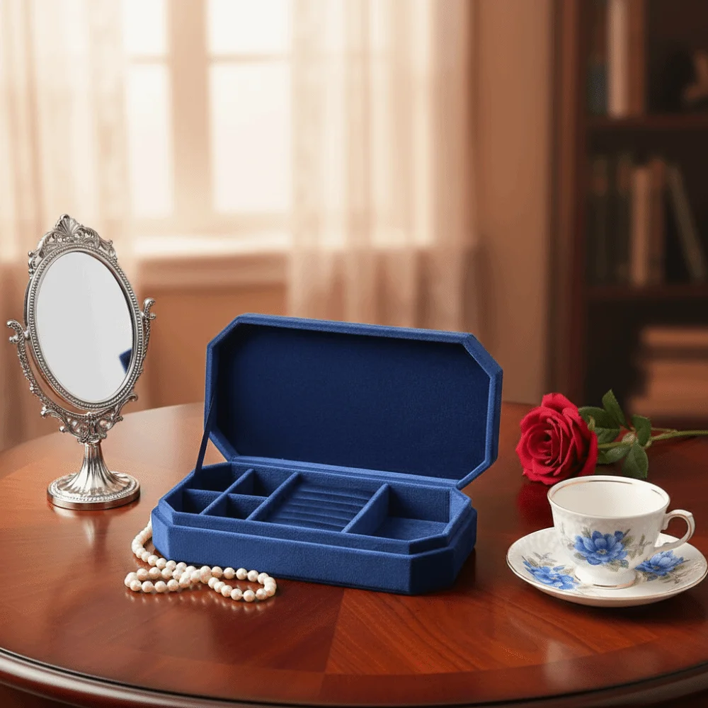 

Rings Necklace Jewelry Packing Bag Large Capacity Organizer Jewelry Storage Case Bracelet Earrings Velvet Jewelry Holder