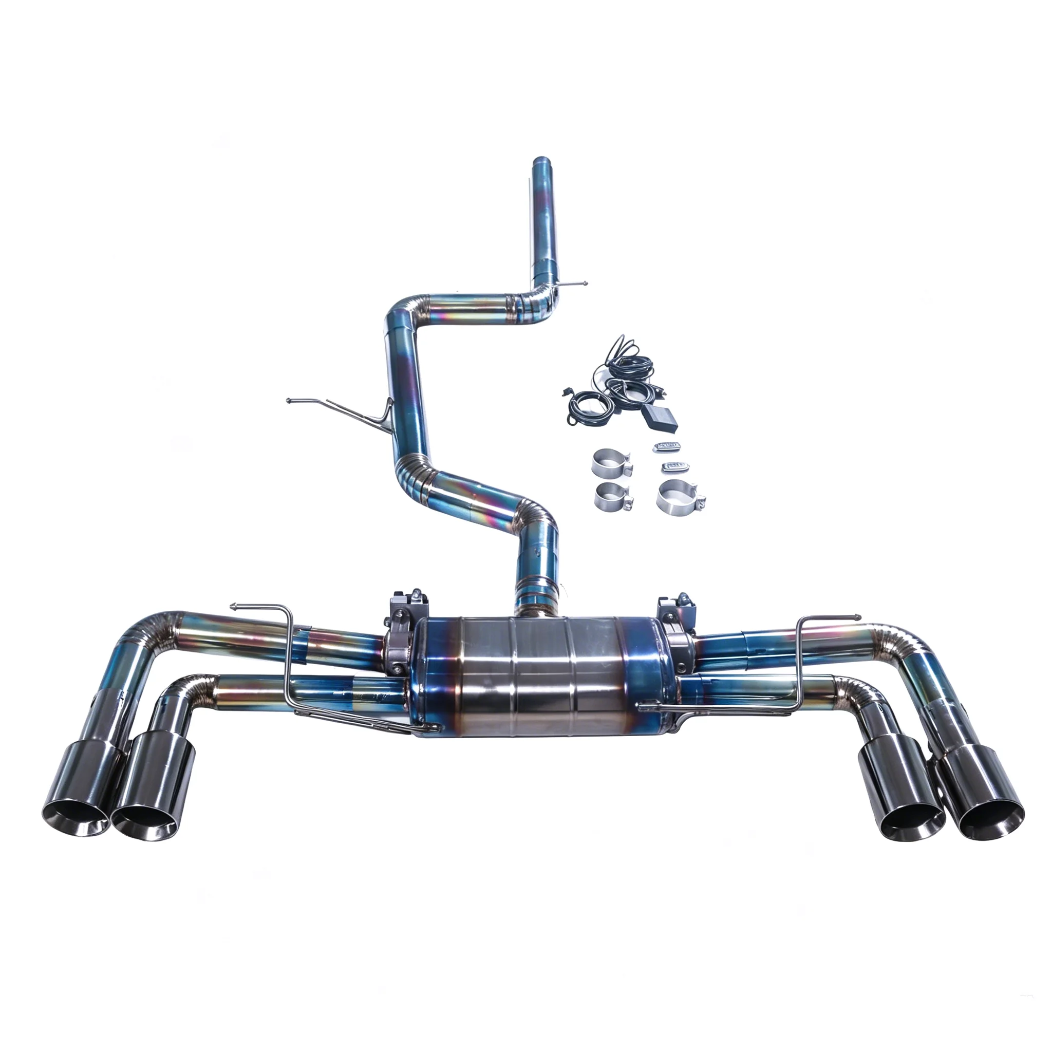

GFC exhaust/Double output for Volkswagen Golf 8GTI MK8 2.0T Catback stainless steel high performance valve exhaust system