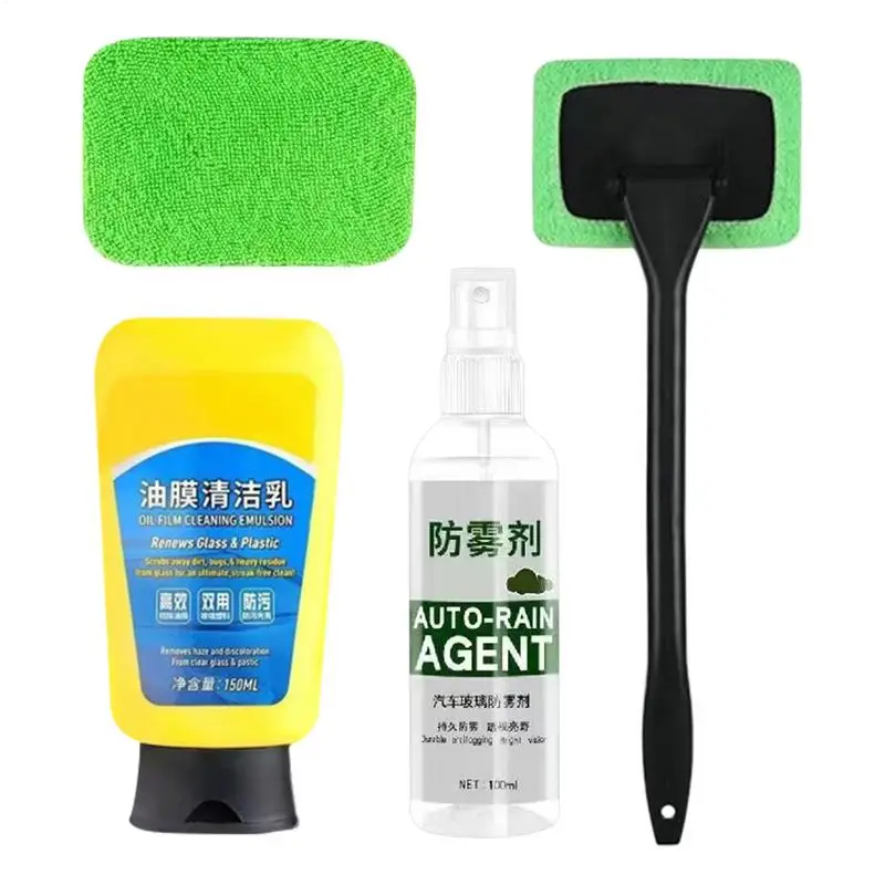 Car Windshield Cleaning Tool Auto Interior Glass Wiper Interior Glass Cleaning Supplies Auto Glass Wiper For Windshield For