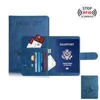 Passport Holder for Travel Essentials Passport Wallet Cover Case for Travel Accessories,Passport Book Holders for Women/Men 2