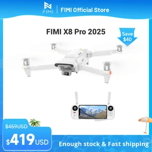 FIMI X8 PRO 2025 NUEVO DRONE GPS AI VIDEO SUPER NIGHT 4K 60FPS Rango de 20 km Gimbal de 3 ejes 1/1.3 pulgadas 48MP CMOS Sensor Smart Tracking 10 mejores drones de ventas 3 km - №5
