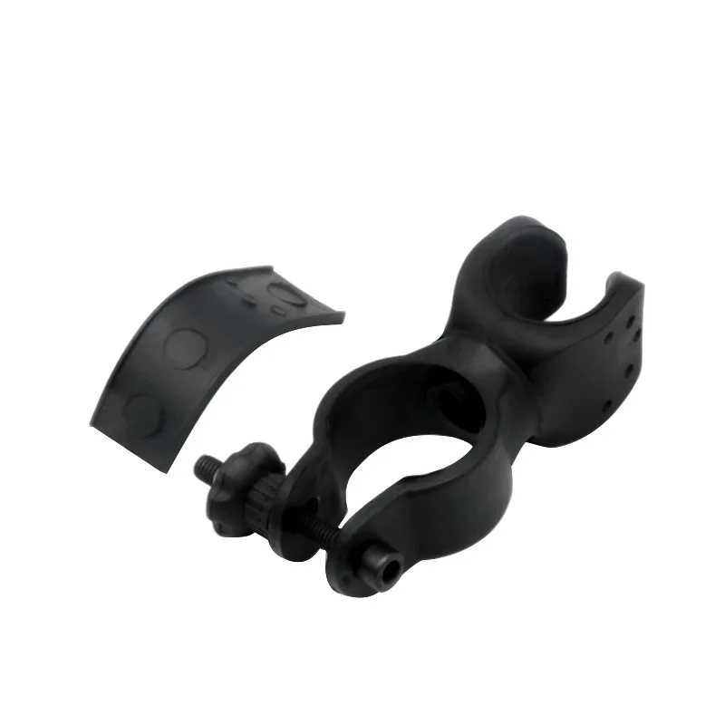 Soporte luz giratorio 360° para bici con clip universal paseo perro