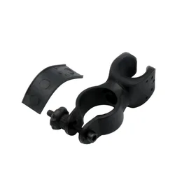 Soporte luz giratorio 360° para bici con clip universal paseo perro