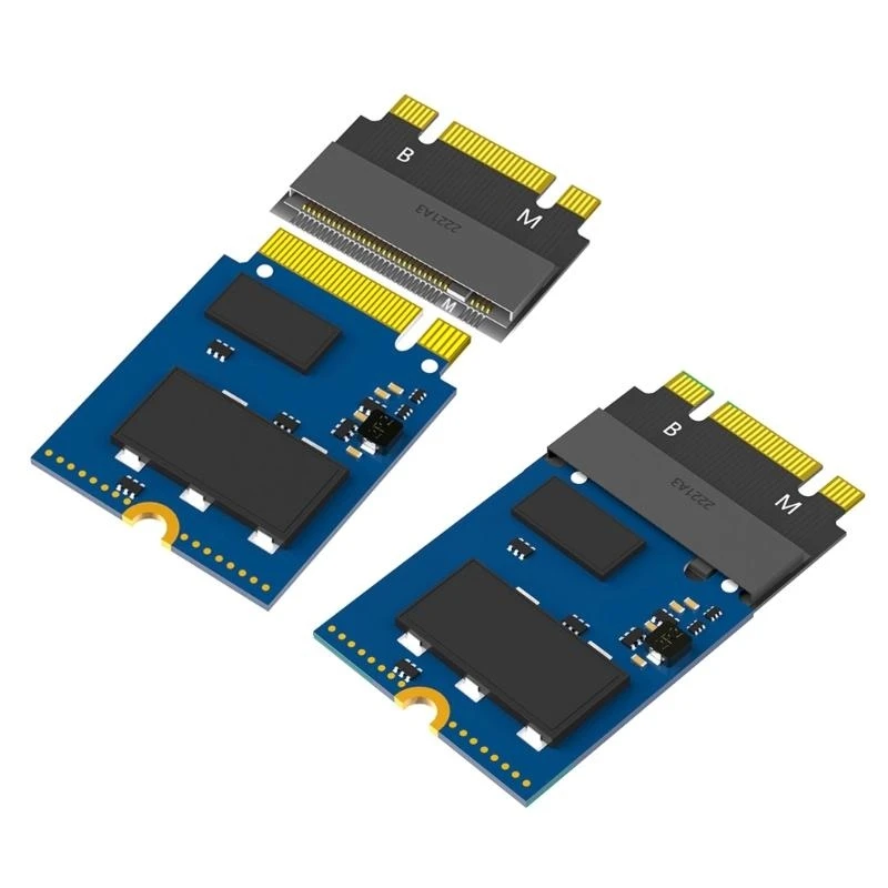 M.2 B+M Key 2230 hingga 2242 Extension Adapter Card Converter NVME M-Key