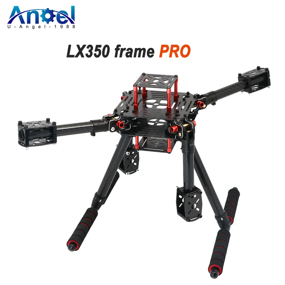 

LX350 Frame PRO с 350 Pro Frame 350 Дрон для 4-осевого радиоуправляемого мультикоптера Квадрокоптера Heli Многороторная модель с шасси