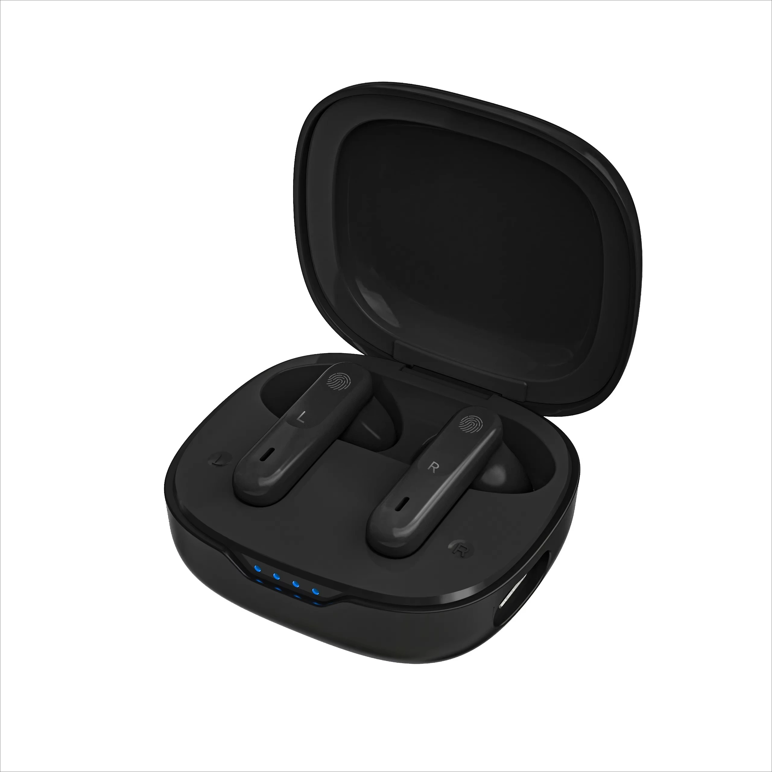 Invisible fit All-day comfort Noise reduction Self-fit solution Hearing amplifier Rechargeable case OTC the elderly hearing aid