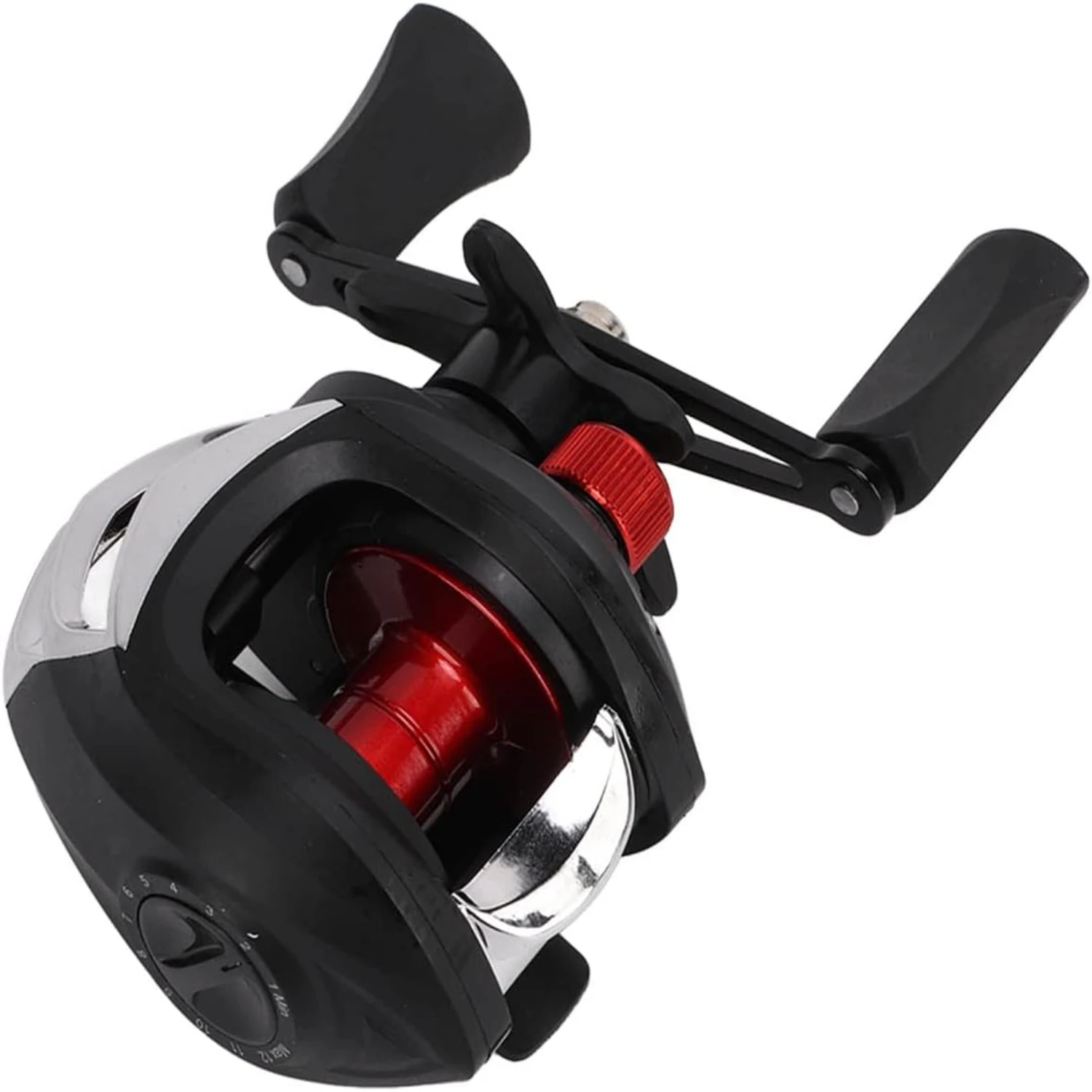 High-performance 18+1BB Baitcasting Fishing Reel with Starlike Brake System and Comfortable Unloading Handle for Right-handed Fi