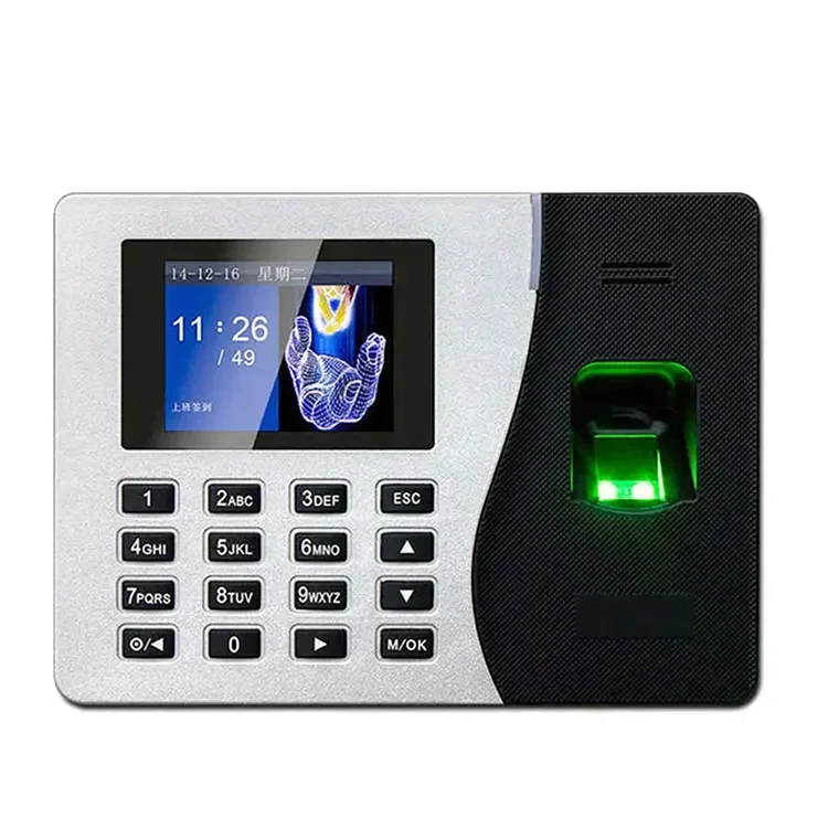 008 ZK K14 ซอฟต์แวร์ฟรีลายนิ้วมือ Biometric Time Attendance Recorder ระบบอุปกรณ์สําหรับพนักงาน