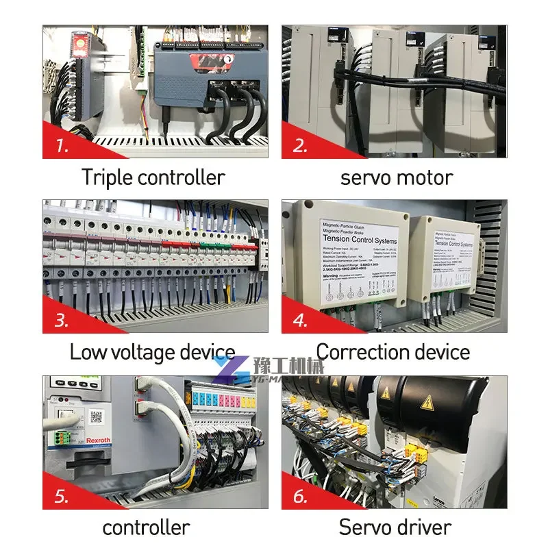 2022 New Design Mini Flat Square Bottom Carry Food Automatic Paper Bag Making Machine Kraft Paper Bag Printing Machine