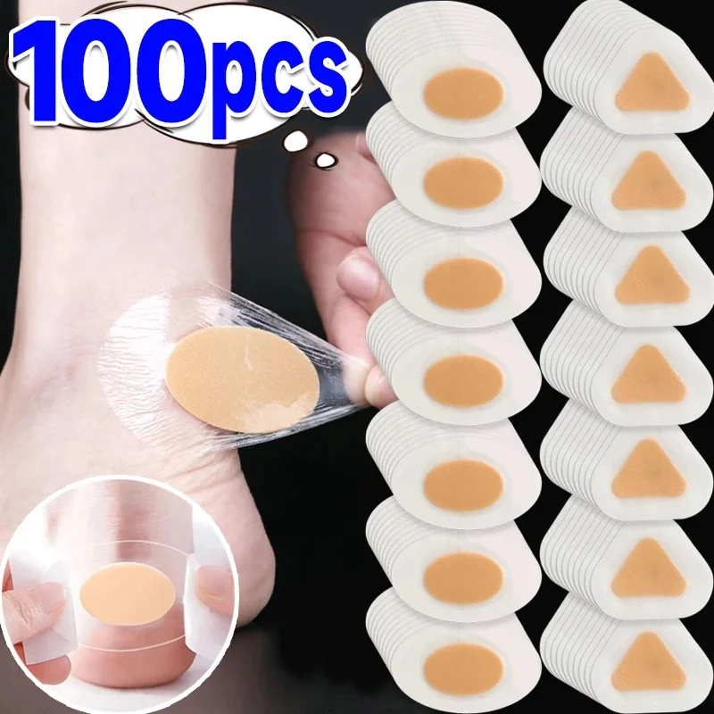 10-100Pcs Anti Wear Foot Stickers For High Heels Anti Wear Foot Artifact For Toes And Heels Invisible Protective Film