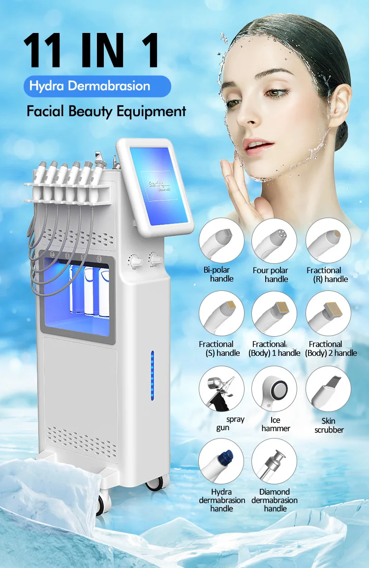 Hydra Dermabrasion Whitening Machine Skin Care Remove scars Deep Facial lifting Cleansing Aqua Peeling Facial Beauty Equipment