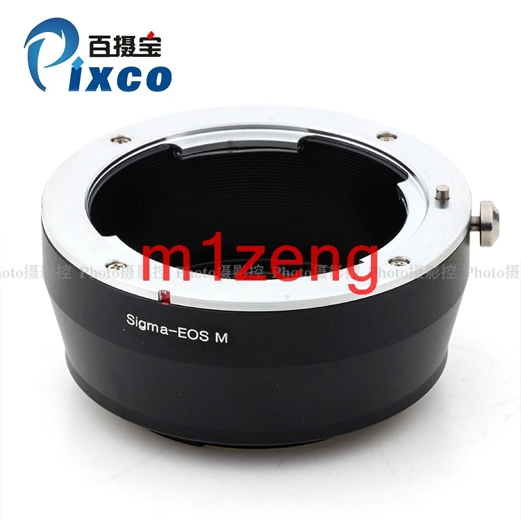 sa-eosm Adapter Ring for sigma sa mount Lens to canon EOSM EF-M eosm/m1/m2/m3/m5/m6/m10/m50/m100 Mirrorless camera