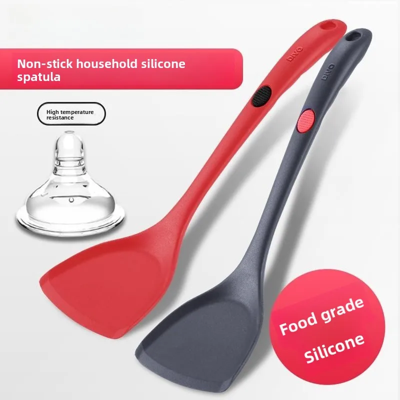 

Food ade Silicone Spatula Non-Sti Pan Special High Temperature Resistant Kitchen Utensils Home Use Spatula Durable