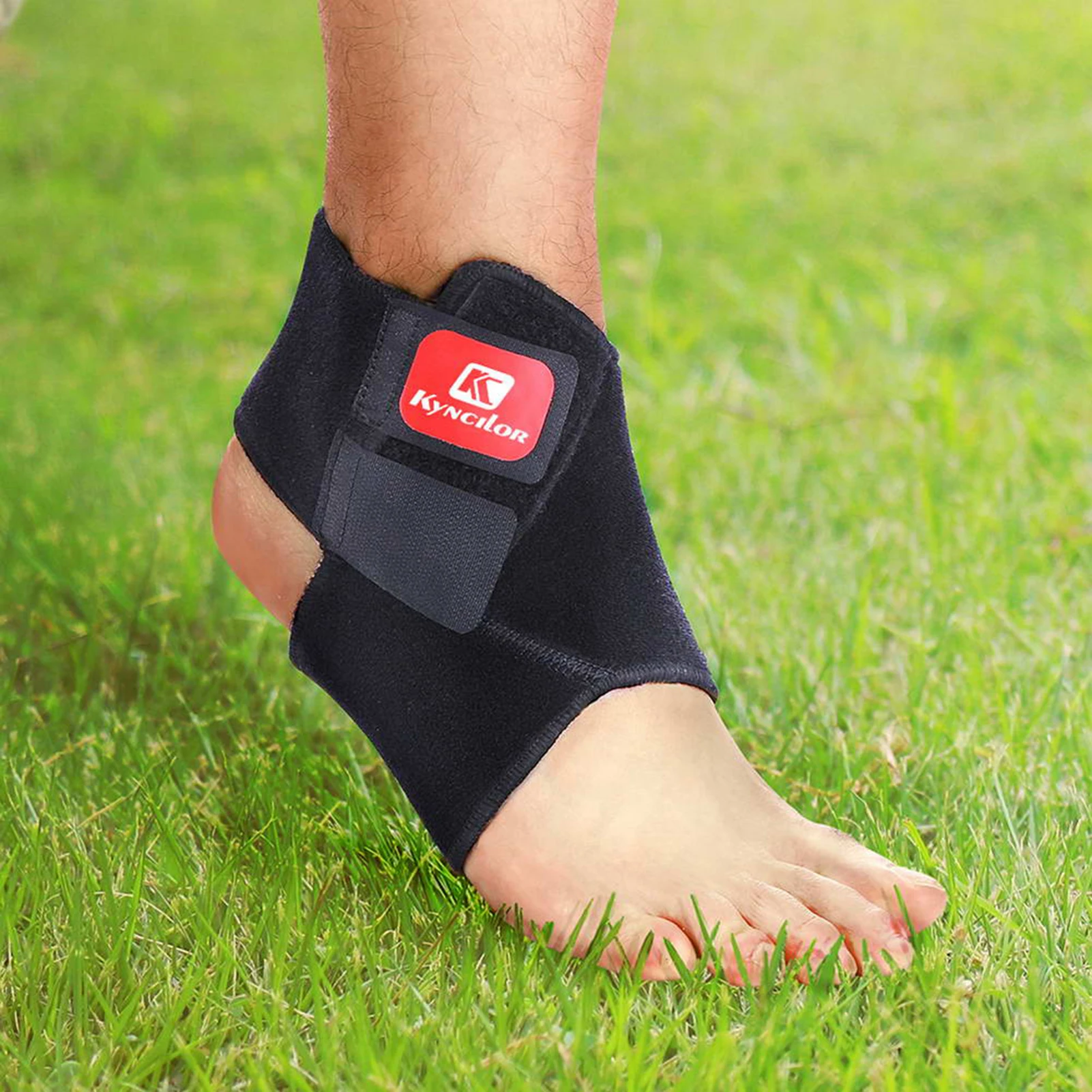 Protective Gear Ankle  Protect Plantar Fascia Nylon Filament Socks Basketball Soccer Protective Ankle Brace