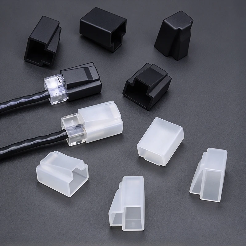 1Set FOR RJ45 Ethernet Connector Cust Cover Network Plug Cover Cap Hat For Cat5e Cat6 Cat7 CAT8 Protector RJ45 Plug Case