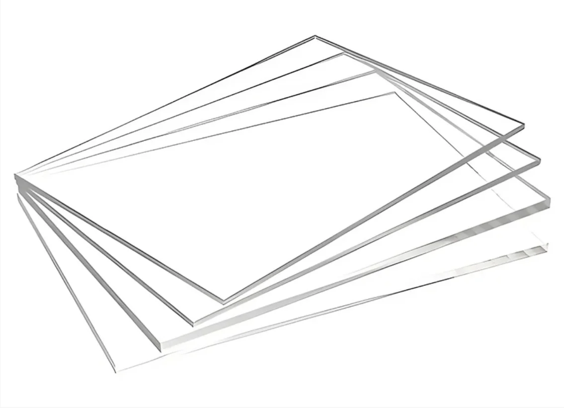 1-3 قطعة لوحة أكريليك شفافة عالية 1-3 مللي متر لوحة PMMA شبكي