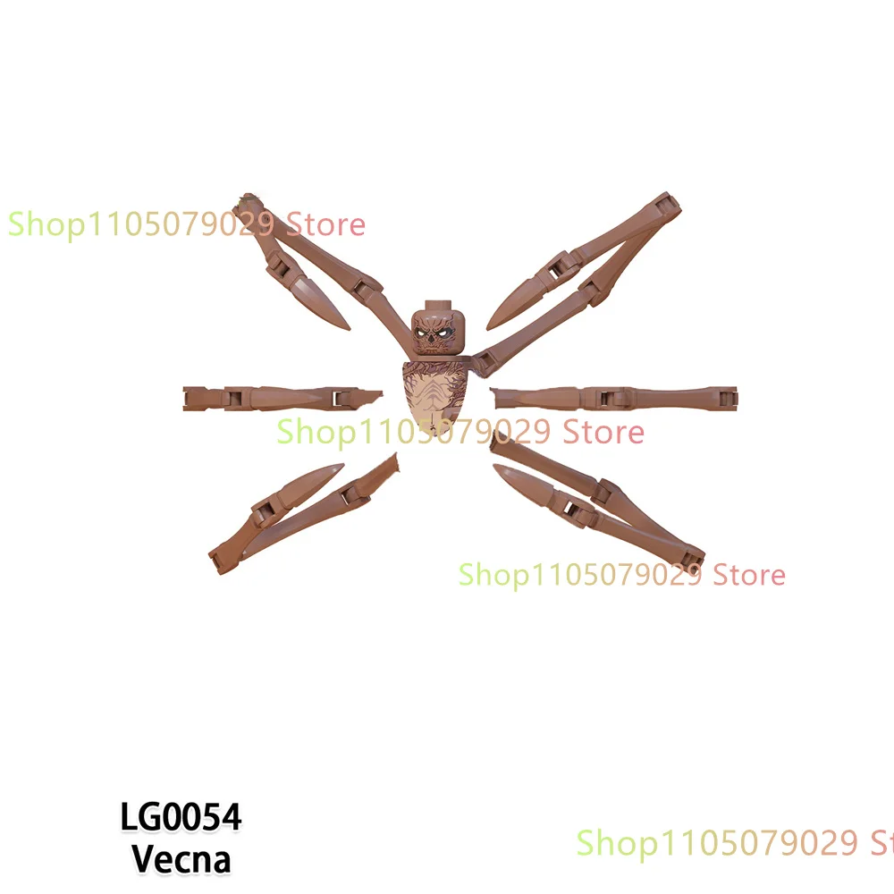 أفلام جديدة شخصيات غريبة اللبنات الأشياء لعبة عمل صغيرة الدمى تجميع لعب هدايا الاطفال #6