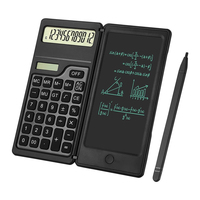 Portable Calculator LCD Screen Writing Tablet 6 Inch Folding Scientific Calculator Tablet Digital Drawing Pad With Stylus Pen