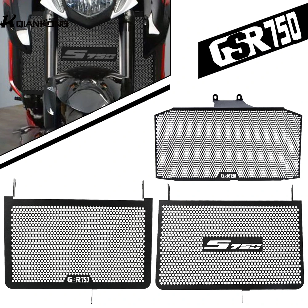 

For Suzuki GSX-S750 2017-2018-2019-2020-2021-2022-2023-2024-2025-2026 Motorcycle Radiator Grille Guard Protector Cover Radiator