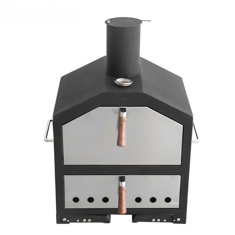 

Многофункциональный гриль 3-в-1: для копчения, для сада, дровяная печь