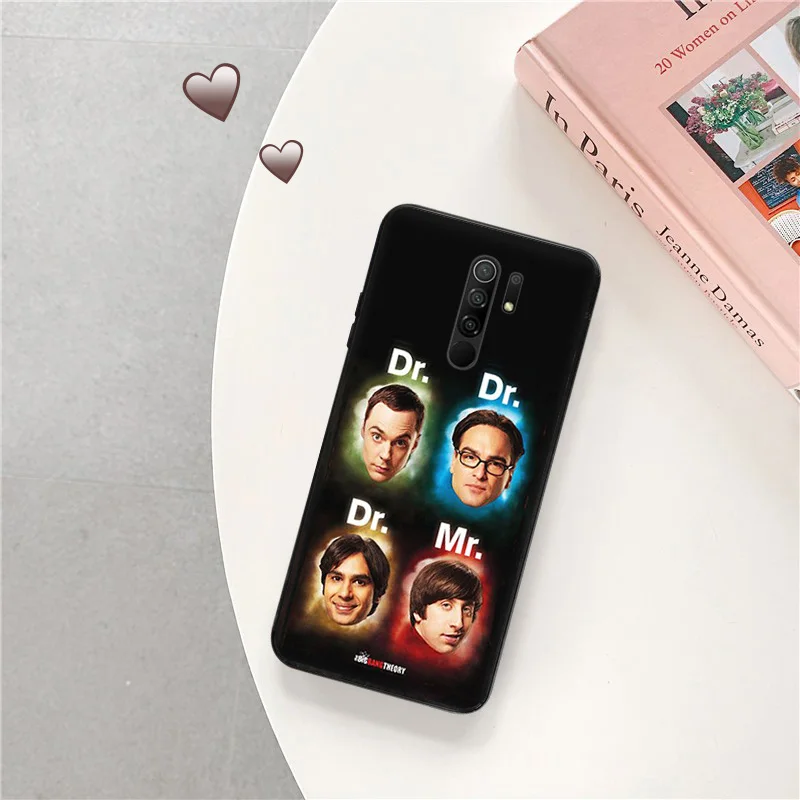 Silicone Soft Phone Case for Redmi 9c 9a 9i a1 a2 Plus k60 k60e k50 k40 Note 9 Pro 9s 9t 8 8t 7 mi cc9 The Big Bang Theory Cover