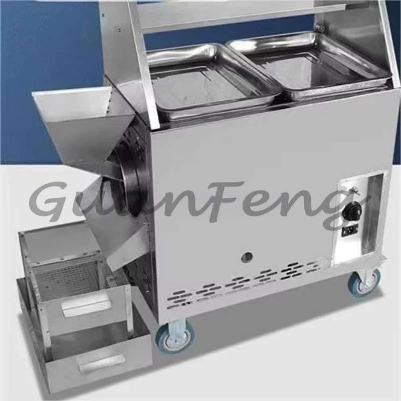 Stainless Steel Electric Gas Coffee Bean Automatic Nut and Seed Roaster