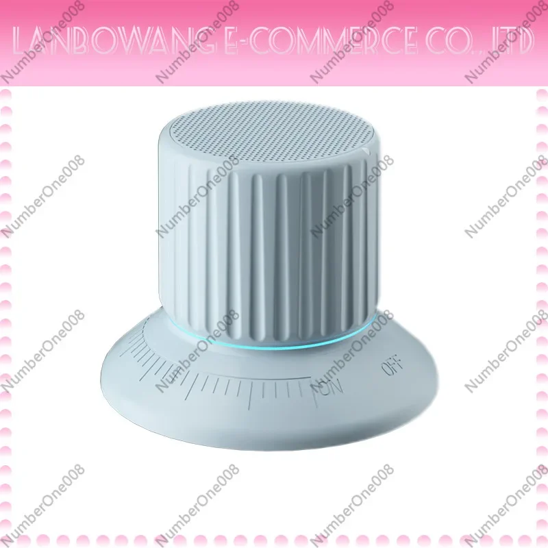 Portable Magnetic Knob Control Mini Bluetooth Speaker with Phone Stand High Quality Wireless Sound Box for Desktop