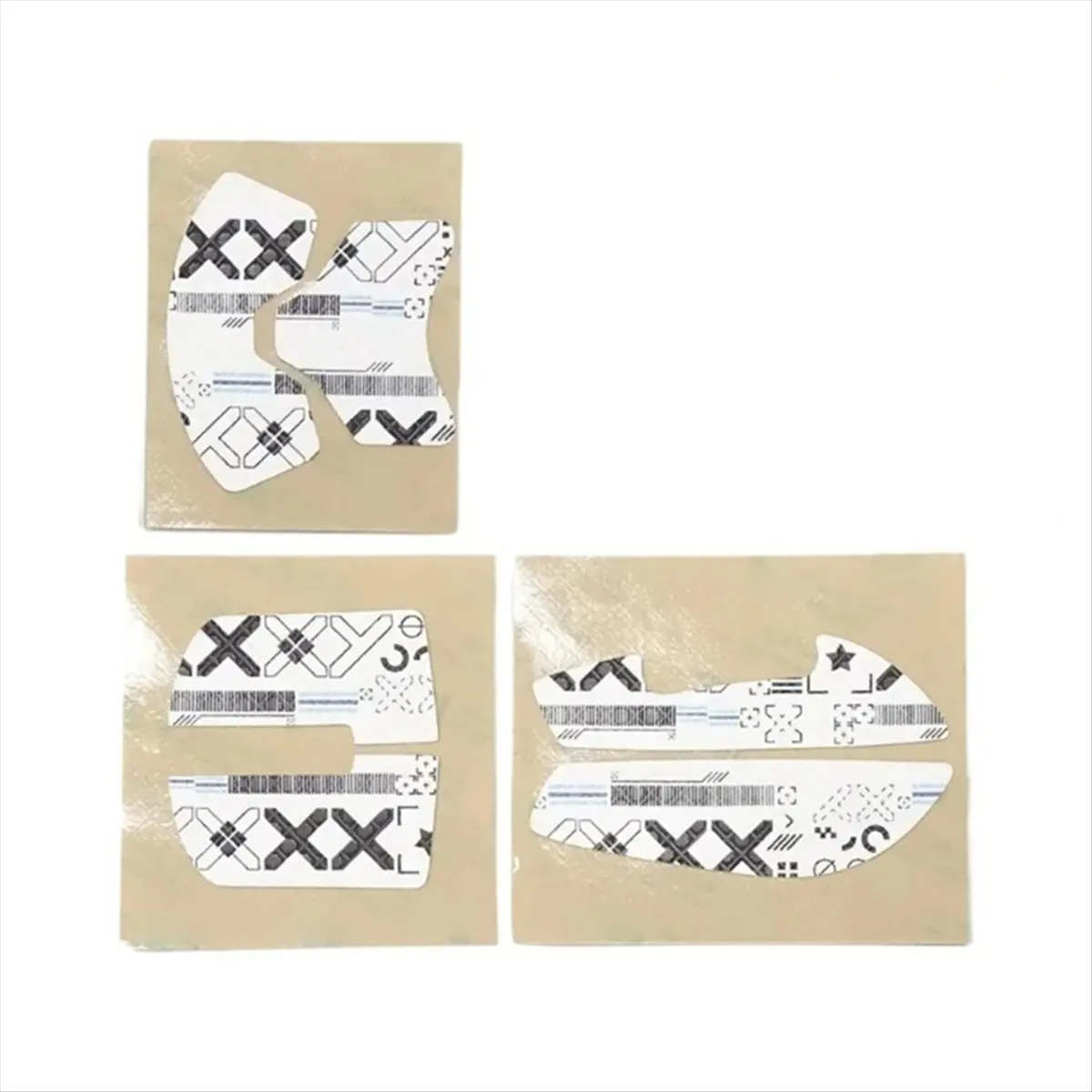 AB53 Mouse Grip Tape Mouse Skin Side Stickers for Dragonfly VGN VXE R1 PRO MAX SE Absorbs Sweat Mouse Sticker Style A