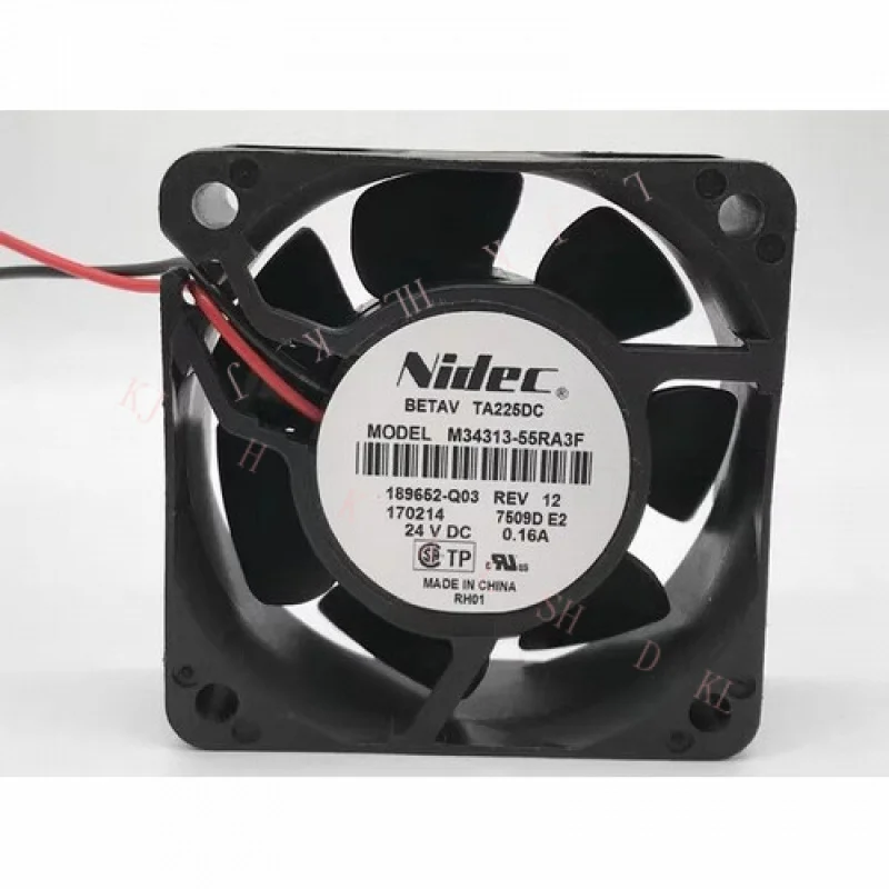 

N НОВЫЙ ДЛЯ Nidec 6025 M34313-55RA3F DC 24 В 0,16 А инверторный вентилятор охлаждения