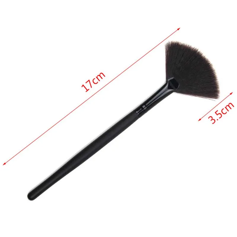 1Pc Facial Brush Fan Shape Makeup Brush for Powder Blush High Quality Cosmetic Brush for Makeup Foundation Pincel Maquiagem