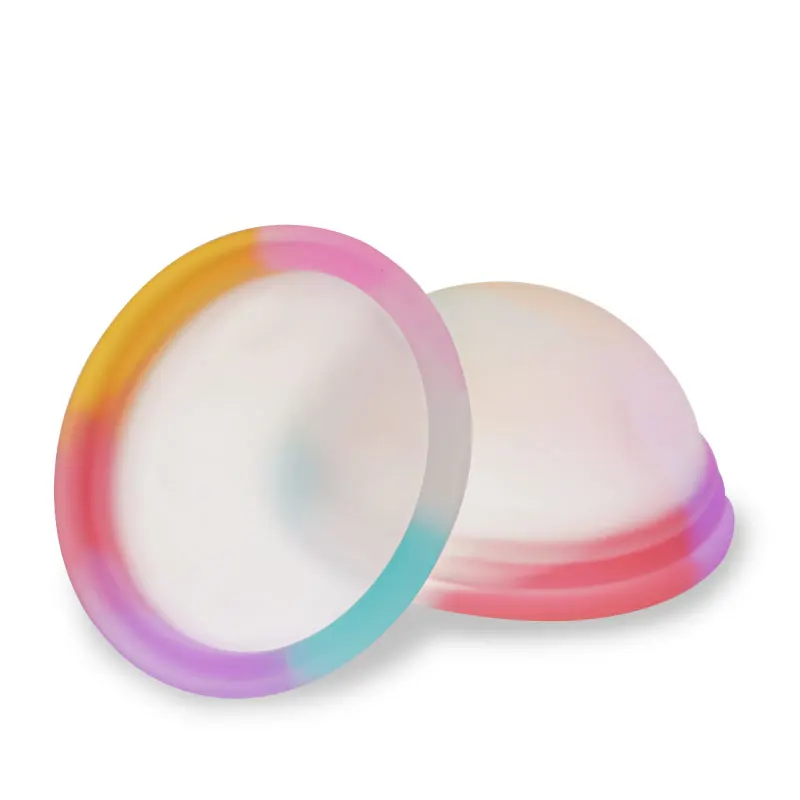 Reusable Menstrual Disc with Storage box Medical Silicone Extra-Thin Sterilizing Lady Menstrual Period Copa for Feminine hygiene