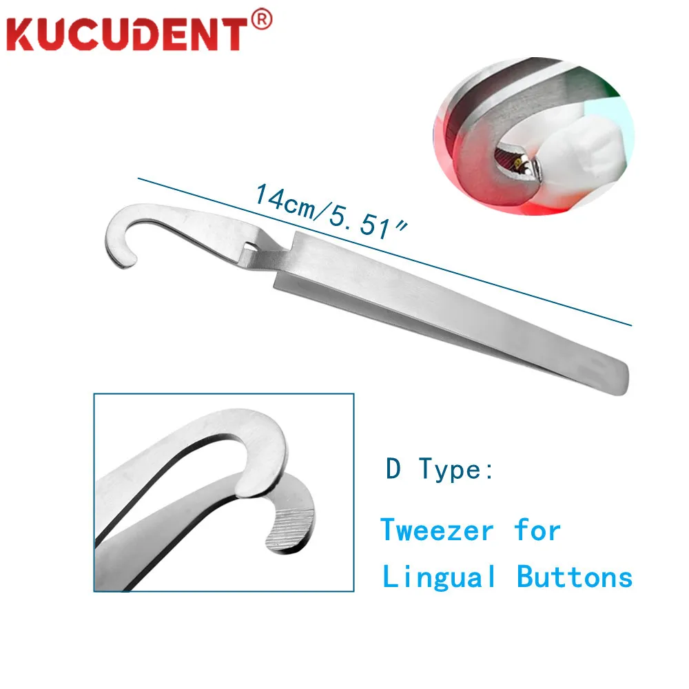 Dental Orthodontic Tweezer Brackets Buccal Tube Plier Lingual Buttons Bonding Articulating Paper Forceps Holder Matrix Clip Tool