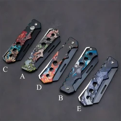1PC,Folding Knife Stainless Steel Folding Fruit Vegetable Peeling Paring Knife Cooking knife Portable Knife Kitchen knife
