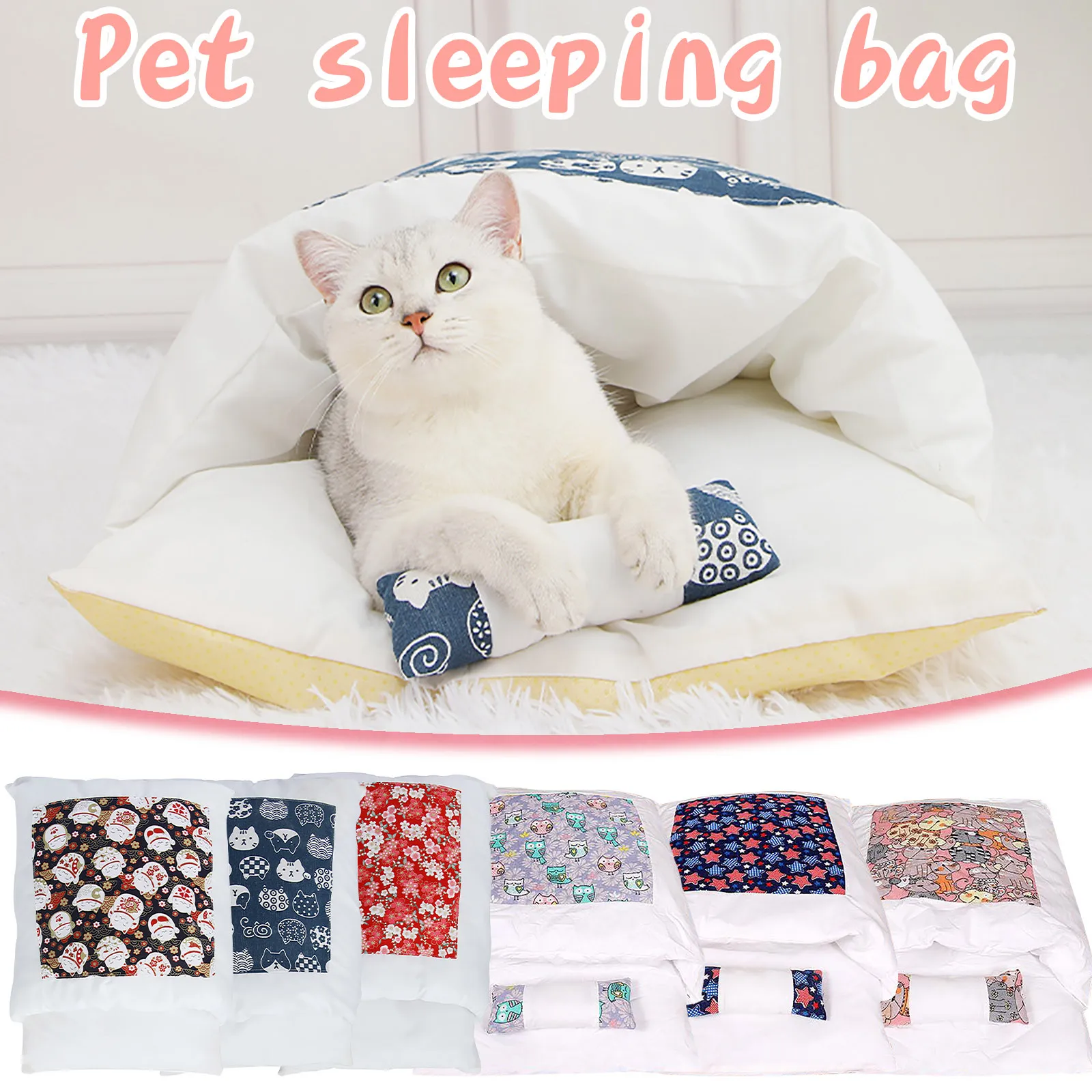 

Закрытый, съемный и моющийся, теплый, стеганый лоток для животных (размер L)