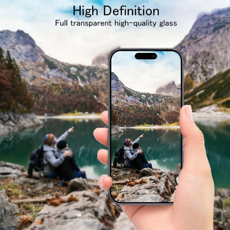 3Pack HD Clear Screen Protector Geschikt voor iPhone 17 16 15 14 12 13 11 Pro Max 16 15 14 Plus 16e 17 Air XR XS Max 7 8 Glas