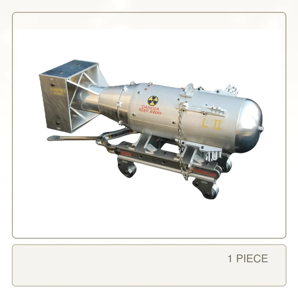 1/12 WWII American Little Boy Nuclear Metal Assembly Kit 3D Puzzle Metal Model Military Diy Assembly Toys | Model 306467