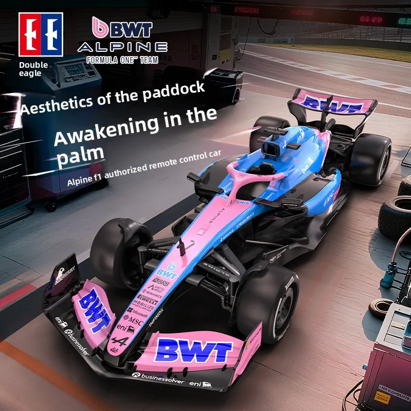 Double Eagle 1:16 Alpine Racing F1 Remote Control Car Toy Racing Drift High Speed Sports Car Remote Control Children's Day Gift