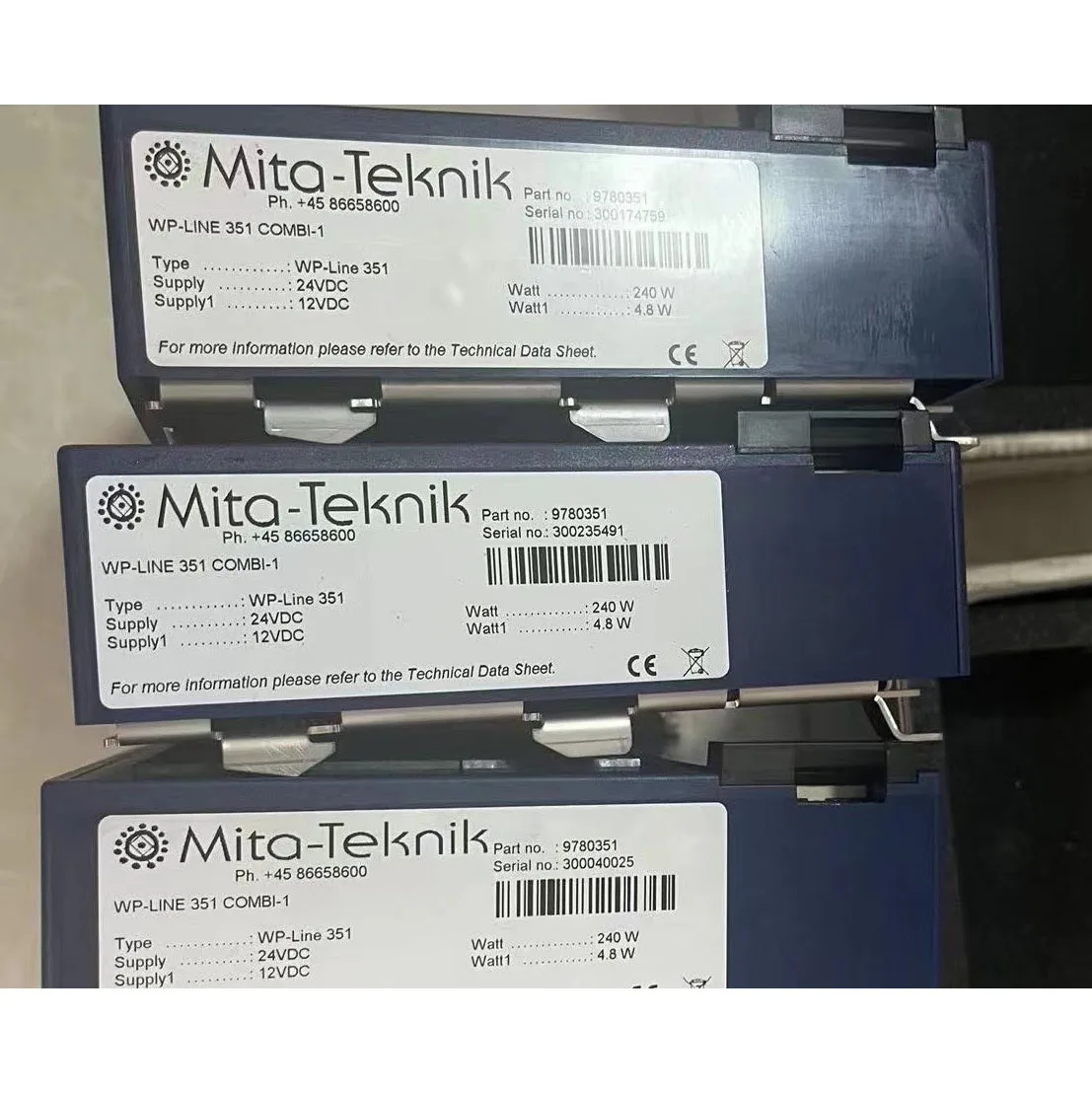 Original Mita-Teknik WP-line 351 MKII COMBI-1 Controller