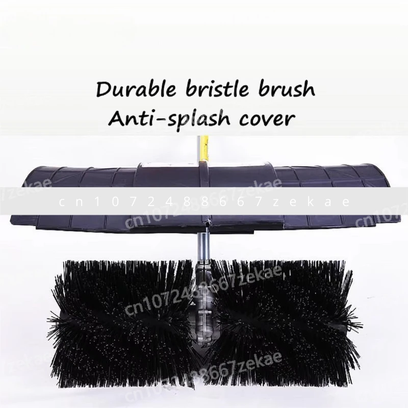 Szczotka spalinowa do trawy sztucznej z silnikiem 52CC, do czyszczenia piaskiem i gumą.